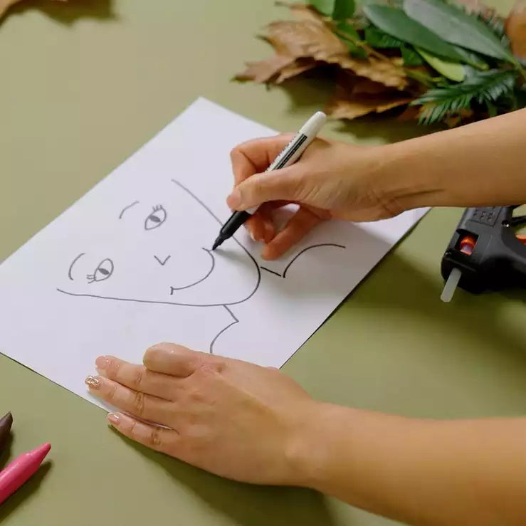 Get Crafty With Millets: How to Make a Leaf Self Portrait