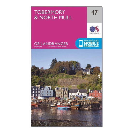 Landranger 47 Tobermory & North Mull Map With Digital Version