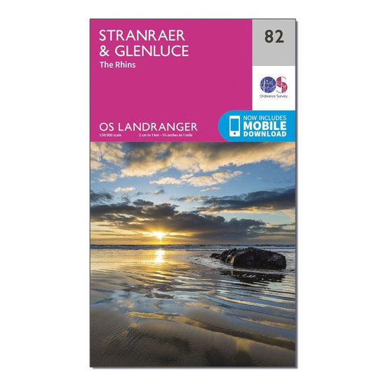 Landranger 82 Stranraer & Glenluce Map With Digital Version