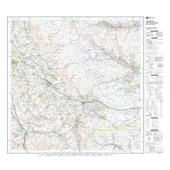 Landranger Active 91 Appleby-in-Westmorland Map With Digital Version