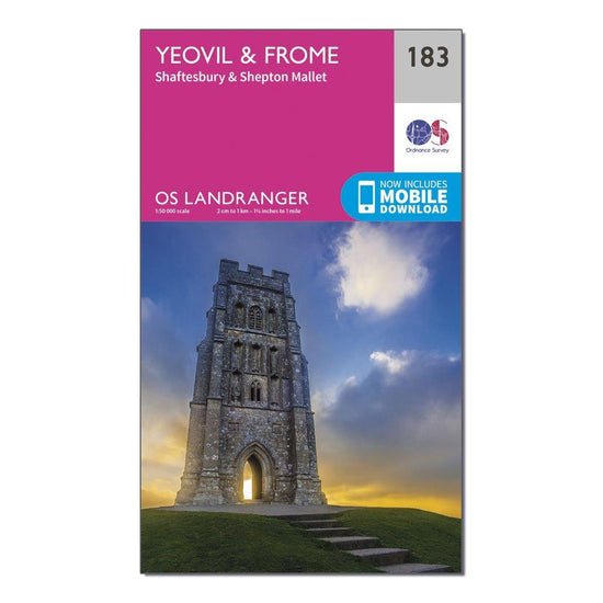 Landranger 183 Yeovil & Frome Map With Digital Version