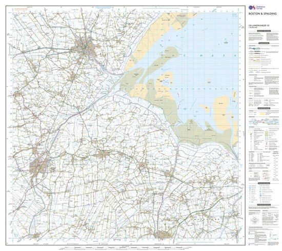 Landranger 131 Boston & Spalding Map With Digital Version