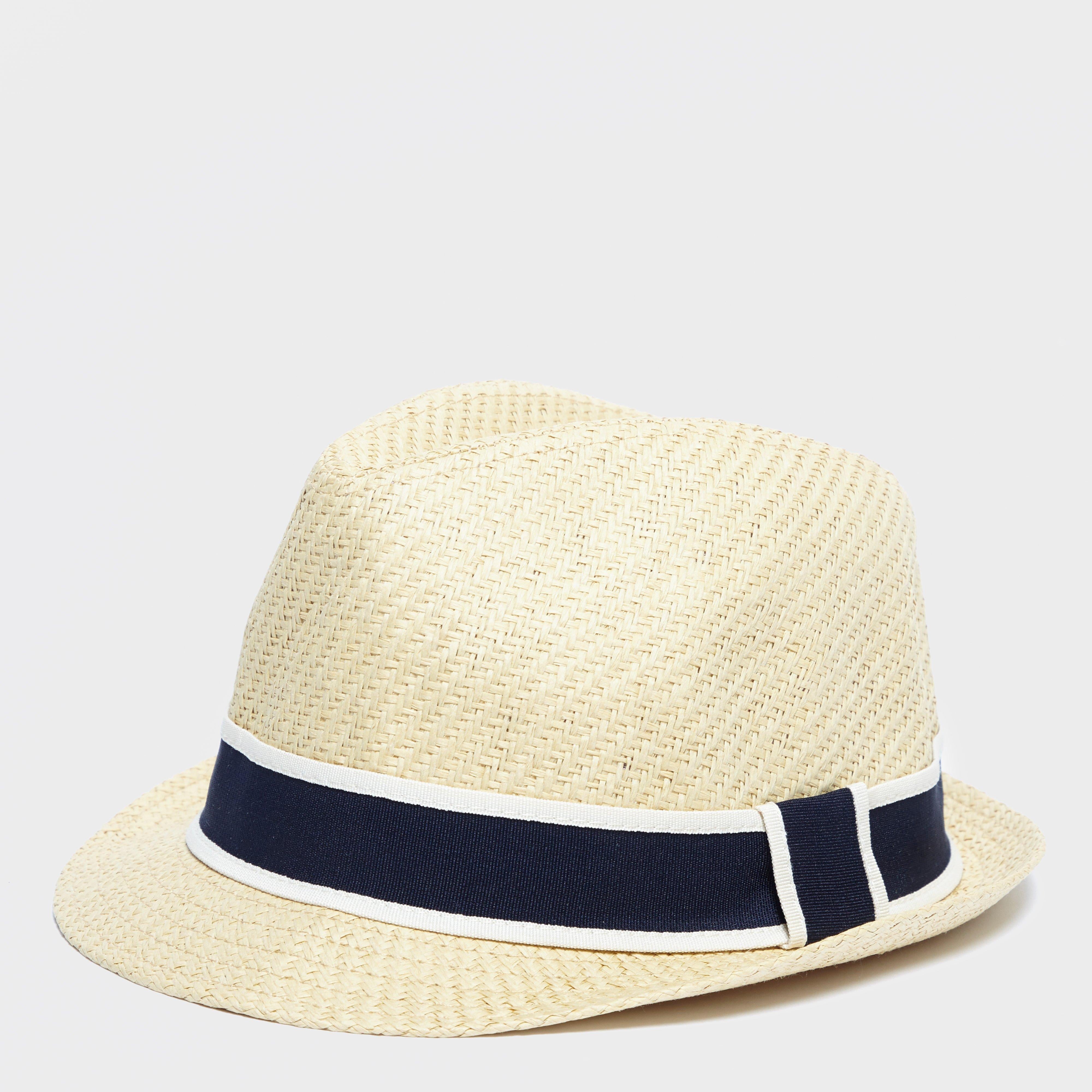 Men’s Straw Trilby Hat