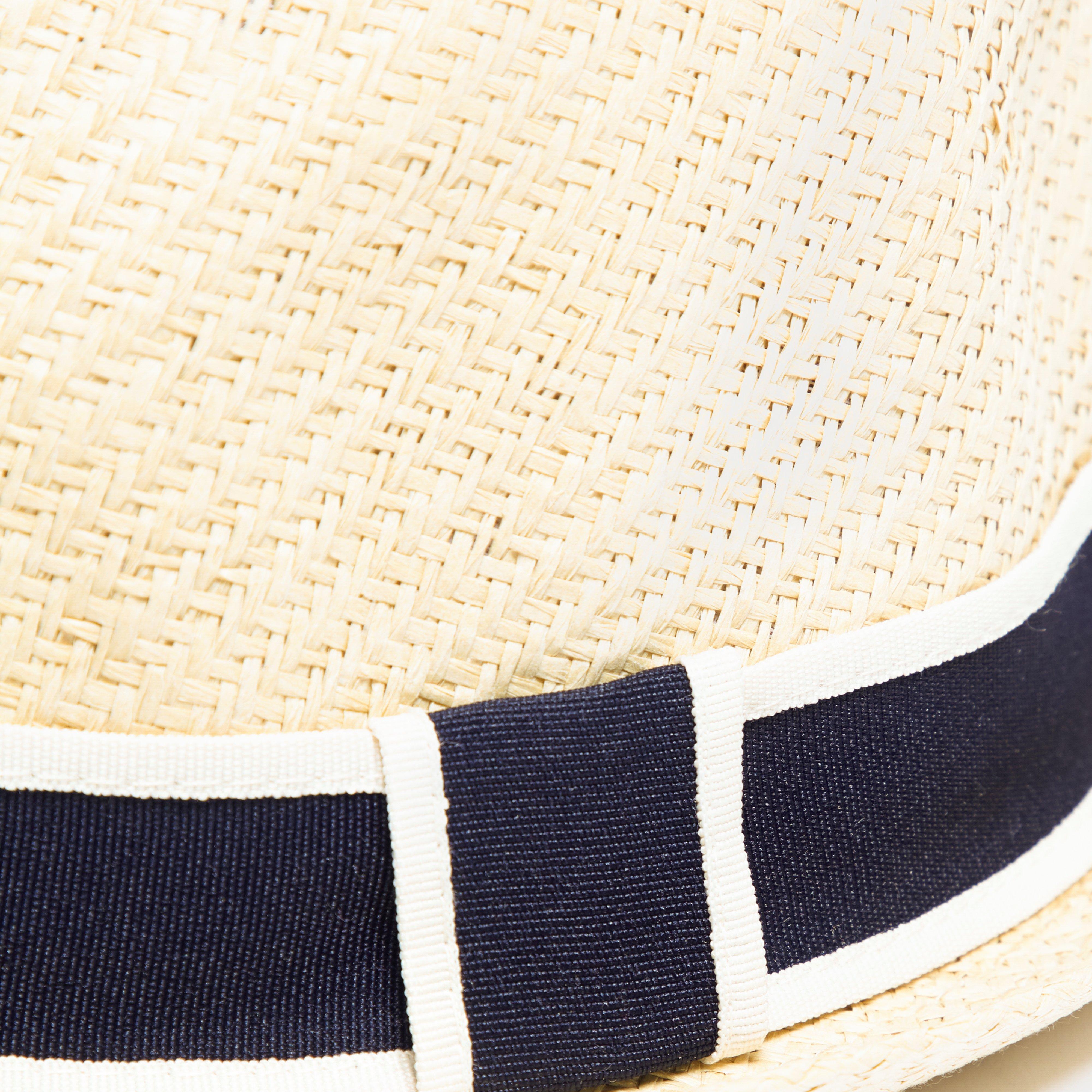 Men’s Straw Trilby Hat