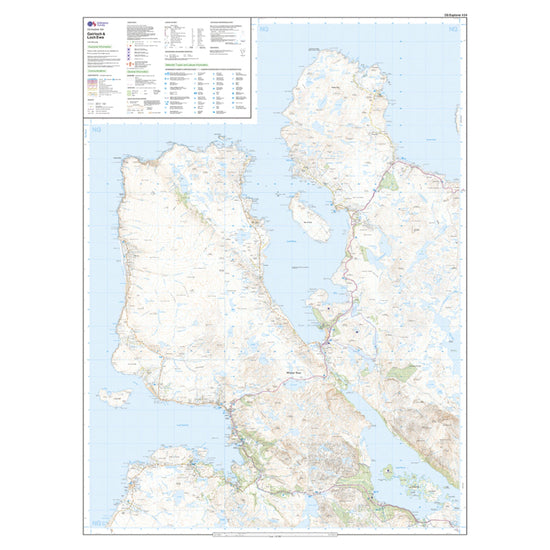 Explorer 434 Gairloch & Loch Ewe Map With Digital Version
