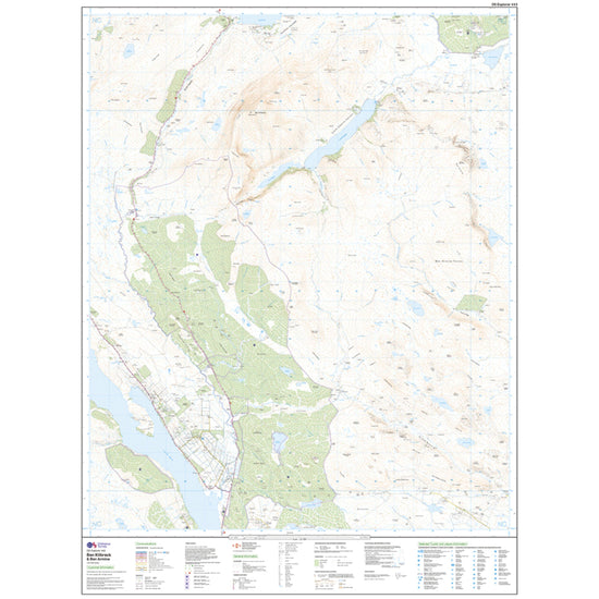 Explorer 443 Ben Klibreck & Ben Armine Map With Digital Version