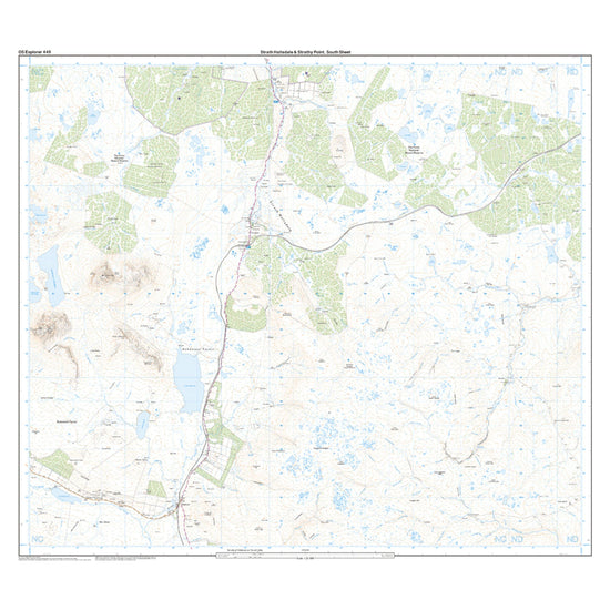 Explorer 449 Strath Halladale & Strathy Point Map With Digital Version