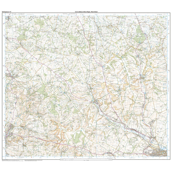 Explorer 117 Cerne Abbas & Bere Regis Map With Digital Version
