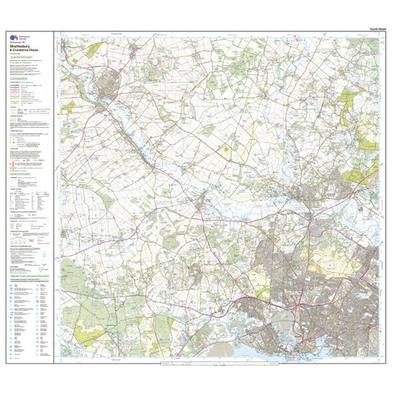 Explorer 118 Shaftesbury & Cranborne Chase Map With Digital Version
