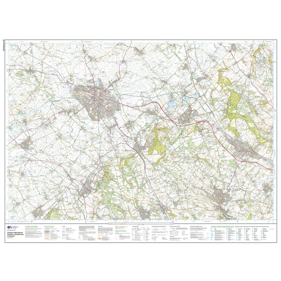 Explorer 181 Chiltern Hills North Map With Digital Version