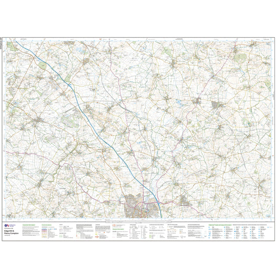Explorer 206 Edge Hill & Fenny Compton Map With Digital Version