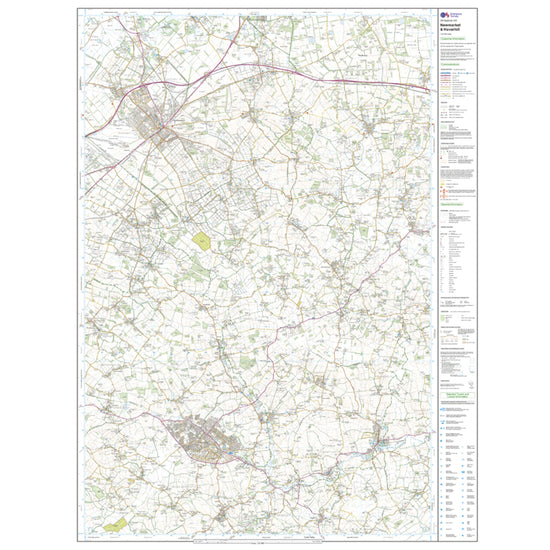 Explorer 210 Newmarket & Havehill, Barrow, Clare & Kedington Map With Digital Version