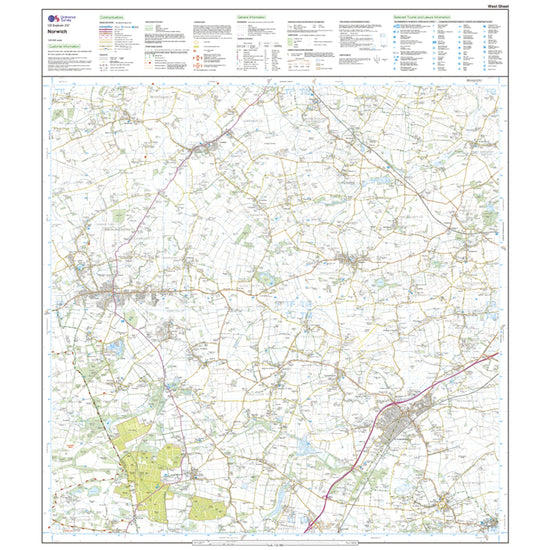 Explorer 237 Norwich Map With Digital Version