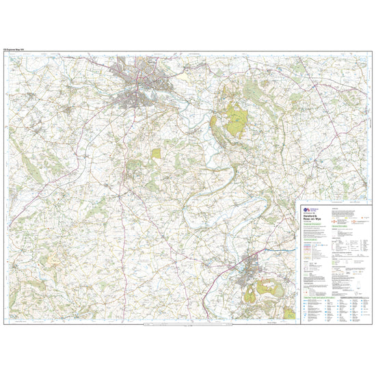 Explorer Active 189 Hereford & Ross-on-Wye Map With Digital Version