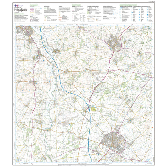 Explorer Active 191 Banbury, Bicester & Chipping Norton Map With Digital Version