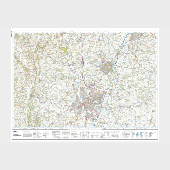 Explorer Active 204 Worcester & Droitwich Spa Map With Digital Version