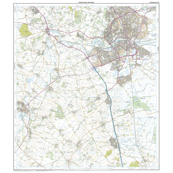 Explorer Active 227 Peterborough Map With Digital Version