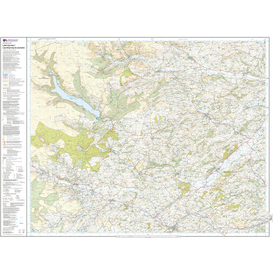 Explorer Active 239 Lake Vyrnwy & Llanfyllin Map With Digital Version