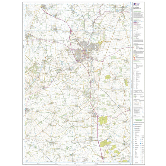Explorer Active 247 Grantham Map With Digital Version