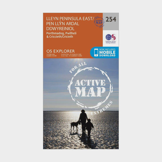 Explorer Active 254 Lleyn Peninsula East Map With Digital Version