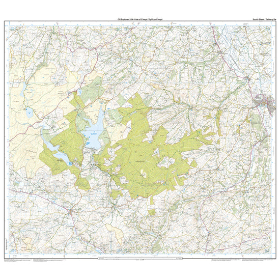 Explorer Active 264 Vale of Clwyd, Rhyl, Denbigh & Ruthin Map With Digital Version