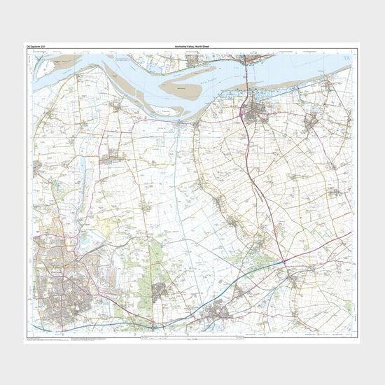Explorer Active 281 Ancholme Valley Map With Digital Version