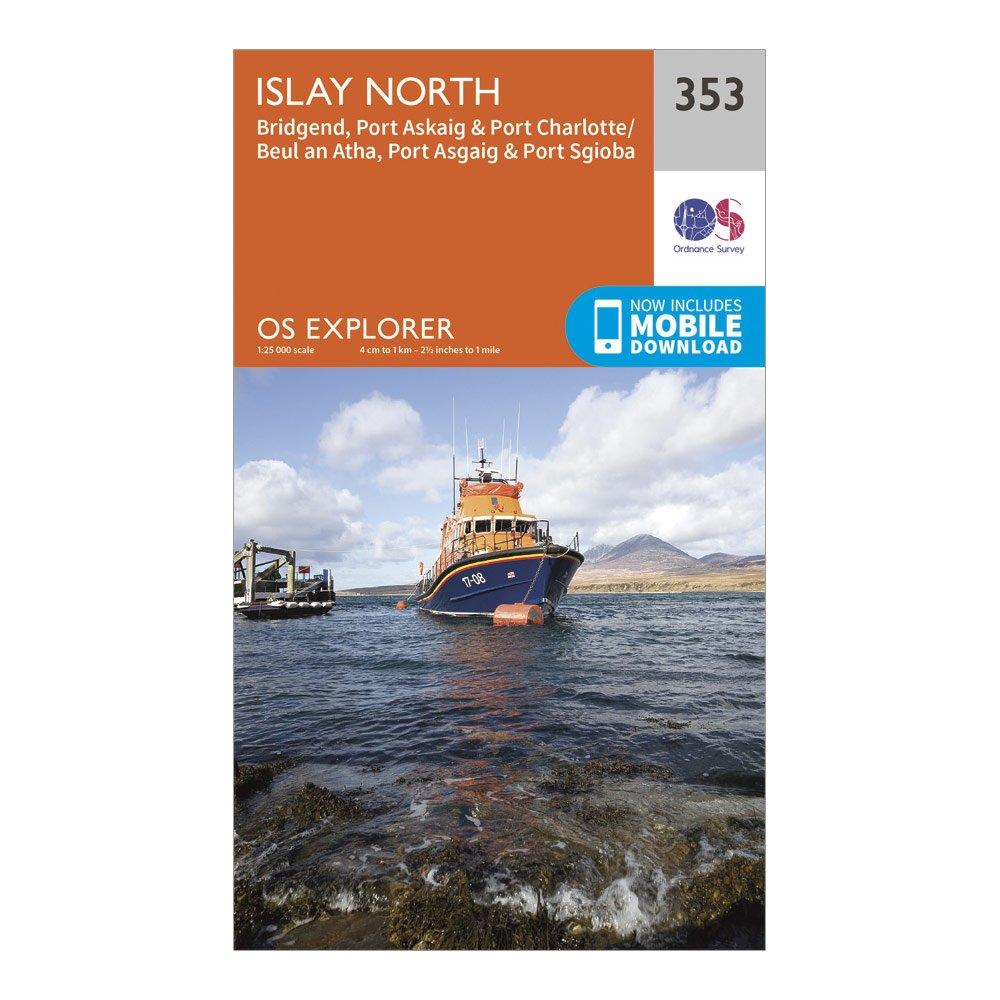 Explorer 353 Islay North Map With Digital Version