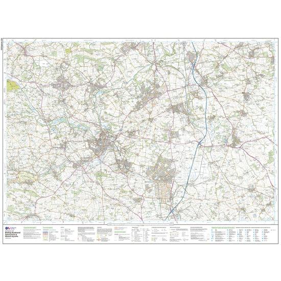 Explorer Active 305 Bishop Auckland Map With Digital Version
