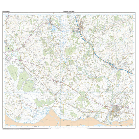 Explorer Active 322 Annandale Map With Digital Version
