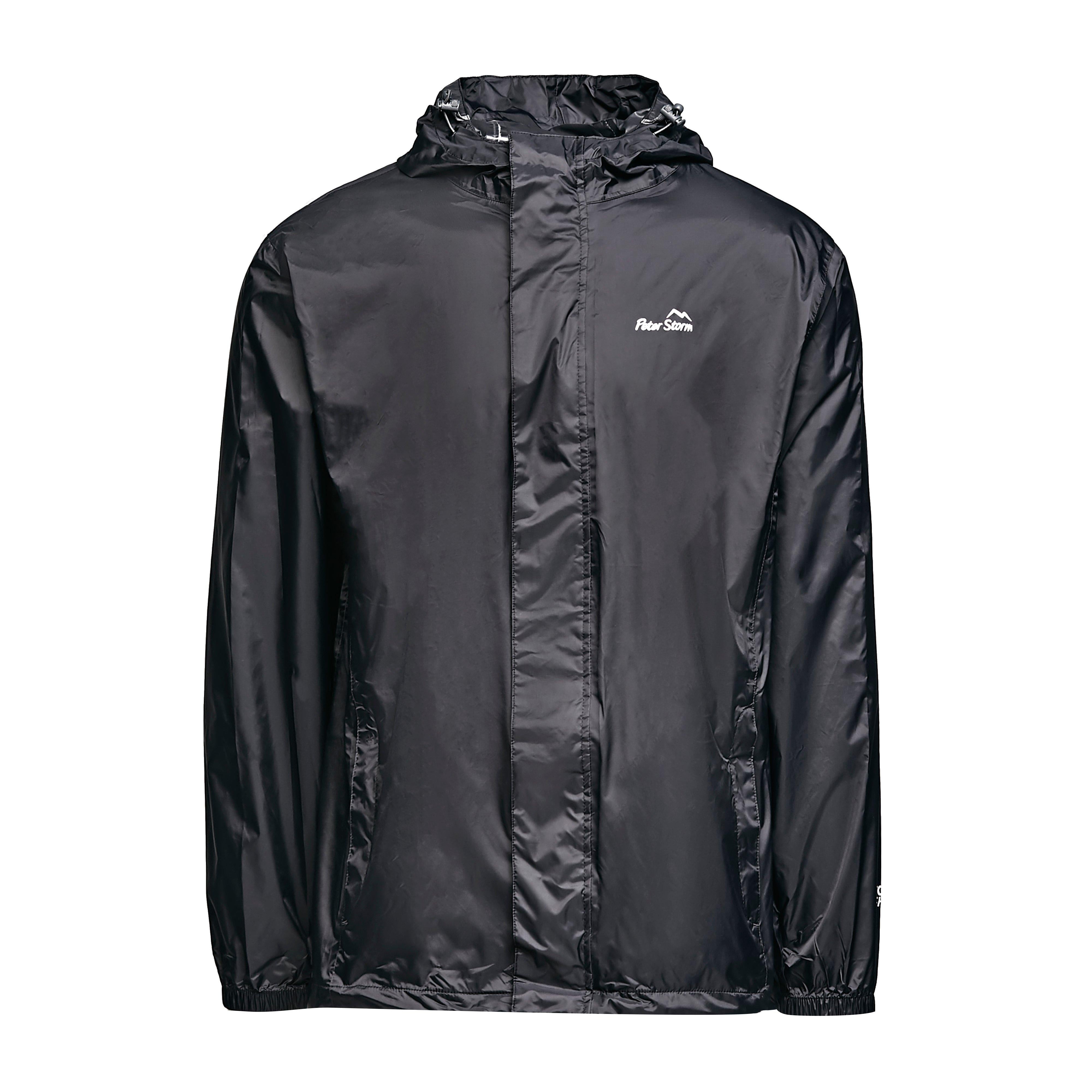 Mens Packable Jacket Black