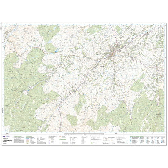 Explorer Active 331 Teviotdale South Map With Digital Version