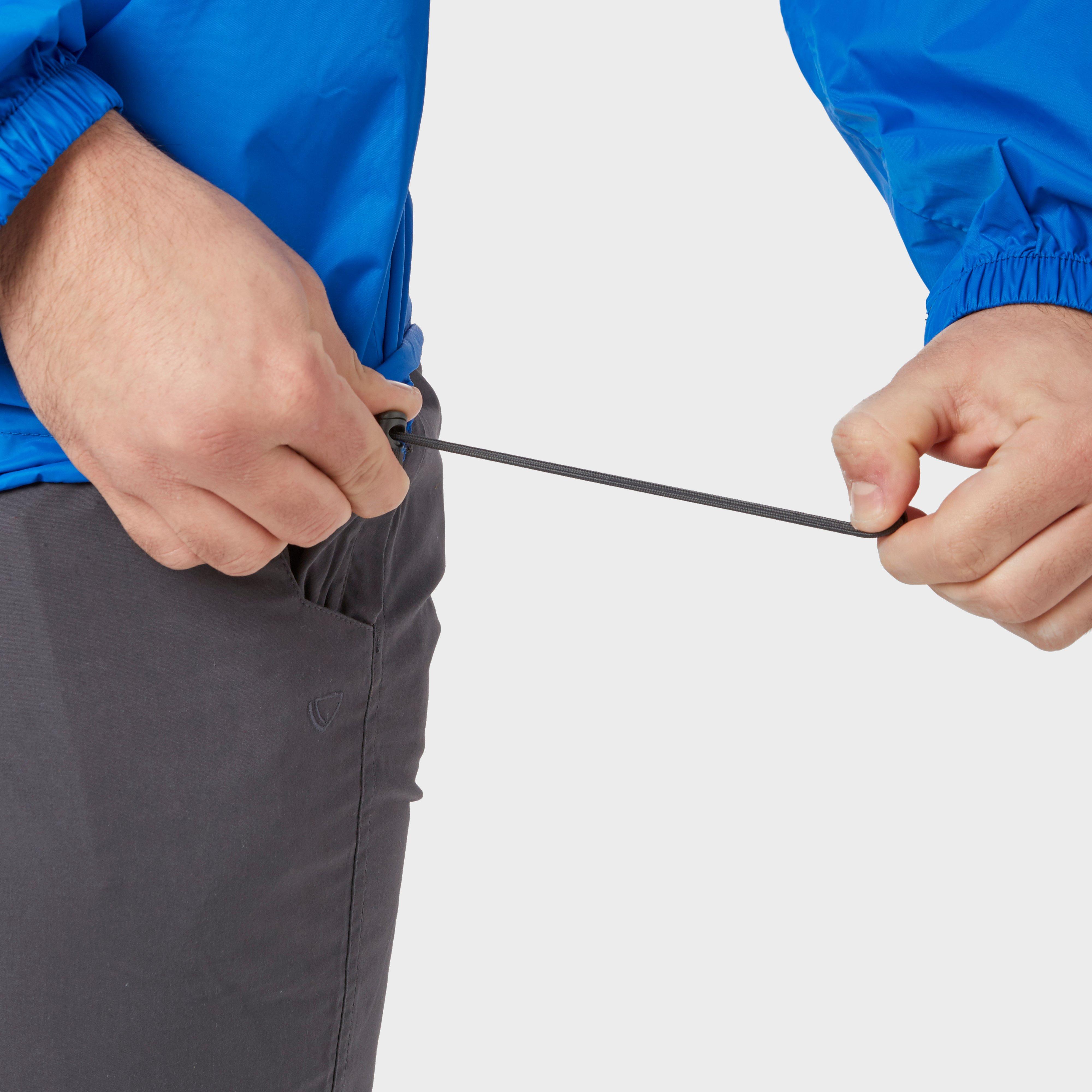 Mens Packable Cagoule Blue