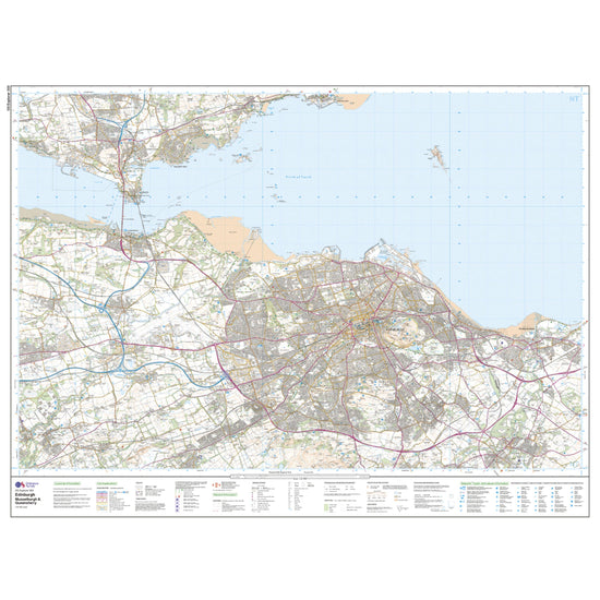 Explorer Active 350 Edinburgh Map With Digital Version