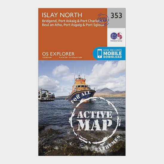 Explorer Active 353 Islay North Map With Digital Version