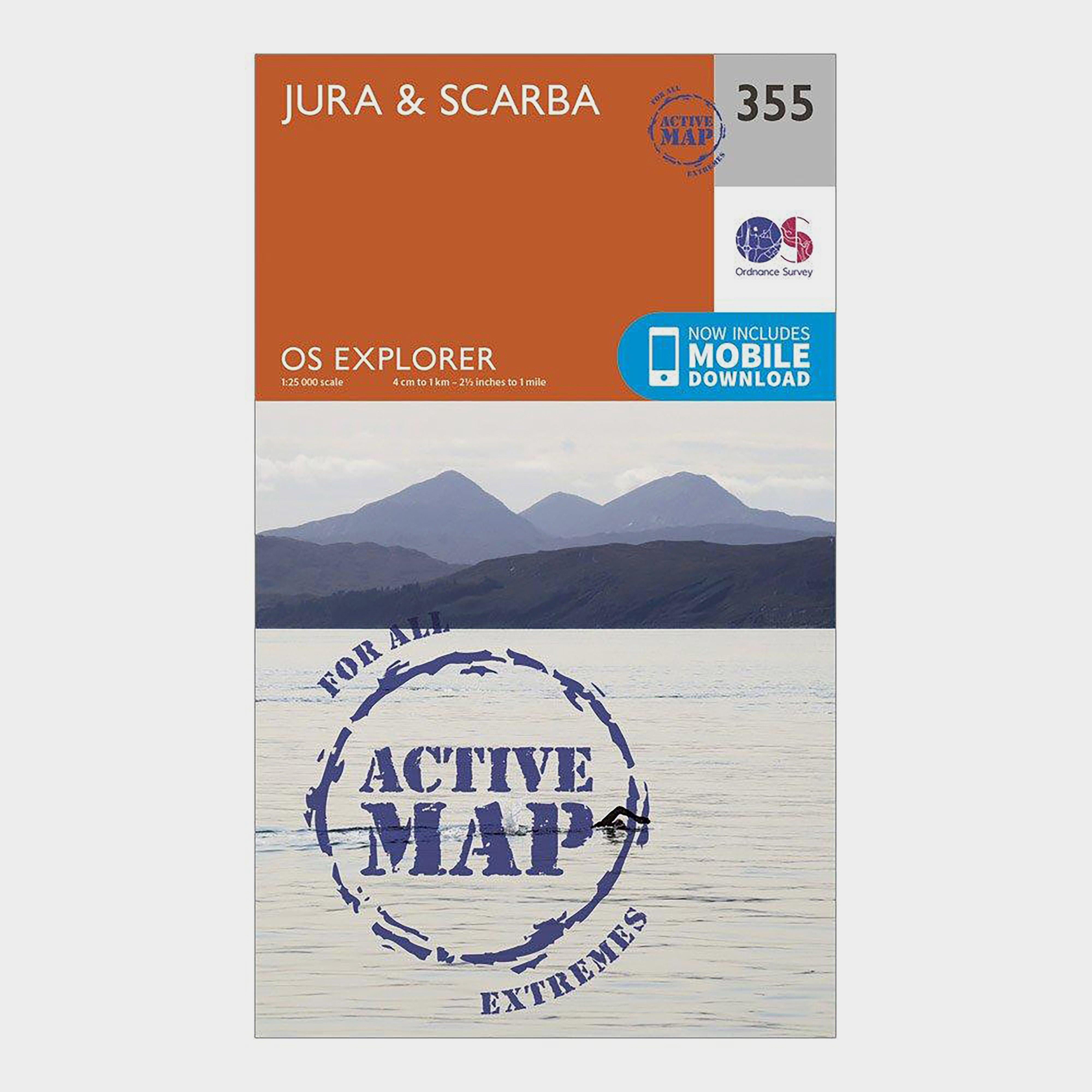 Explorer Active 355 Jura & Scarba Map With Digital Version