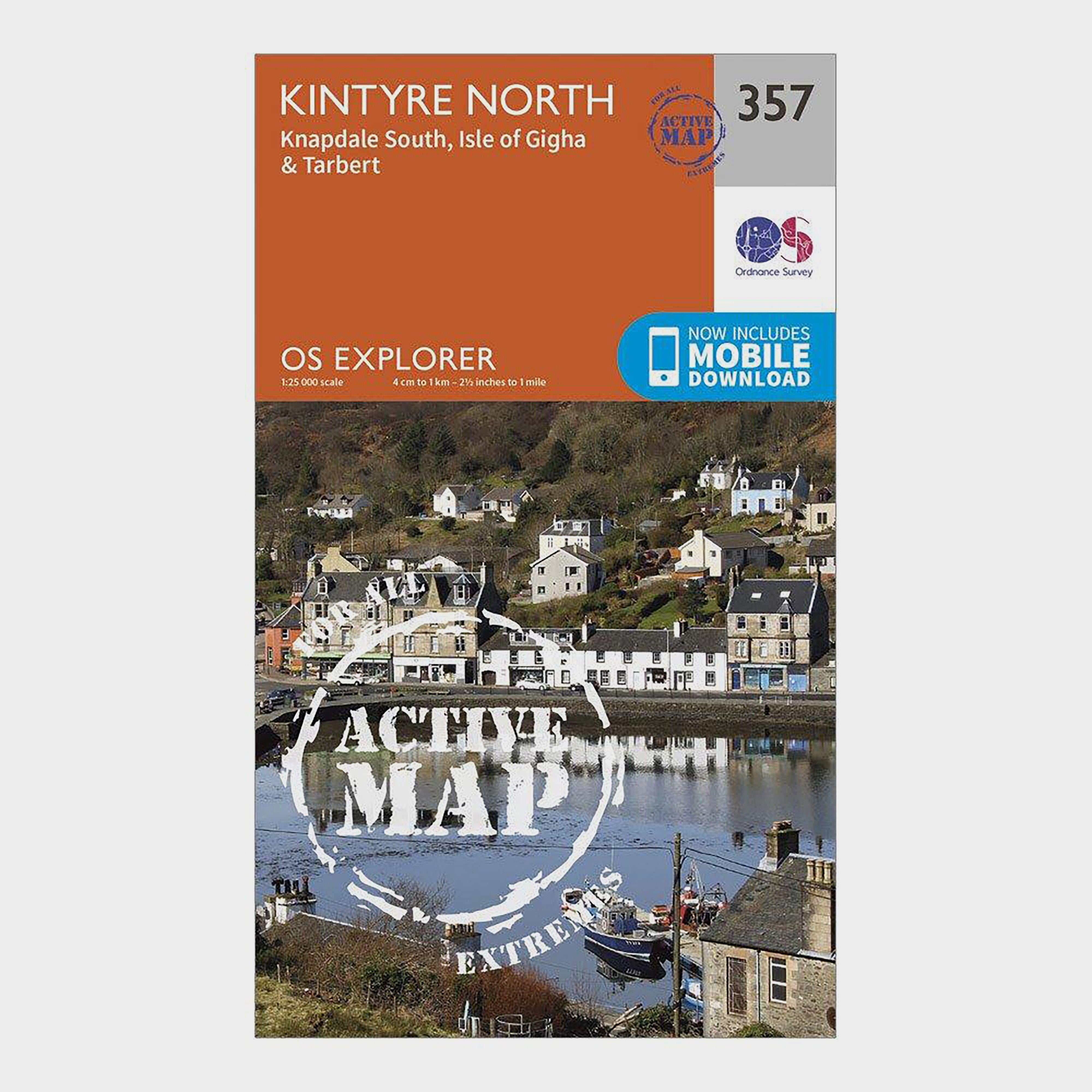 Explorer Active 357 Kintyre North Map With Digital Version