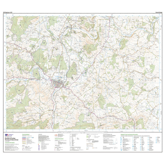 Explorer Active 425 Huntly & Cullen Map With Digital Version