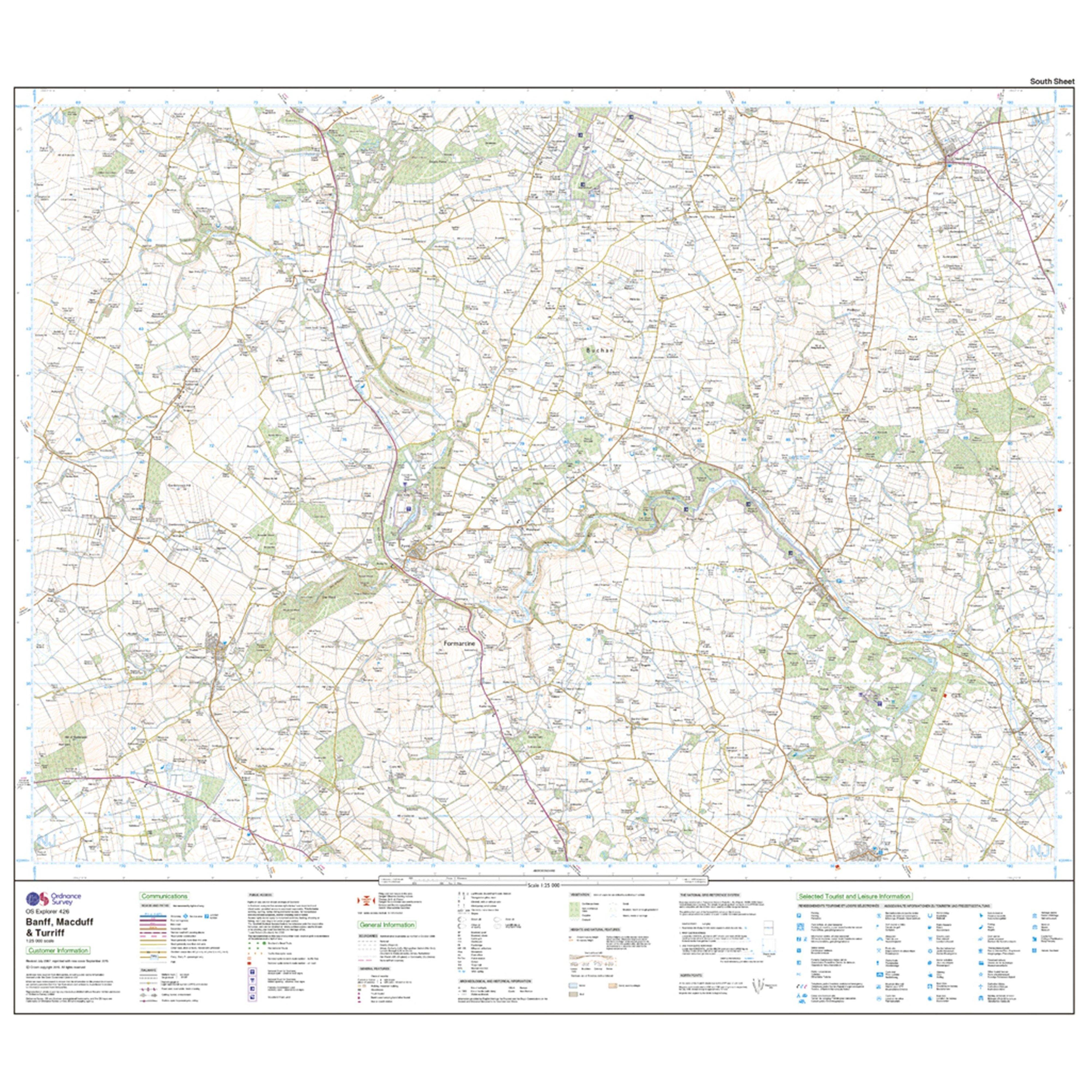 Explorer Active 426 Banff, Macduff & Turriff Map With Digital Version