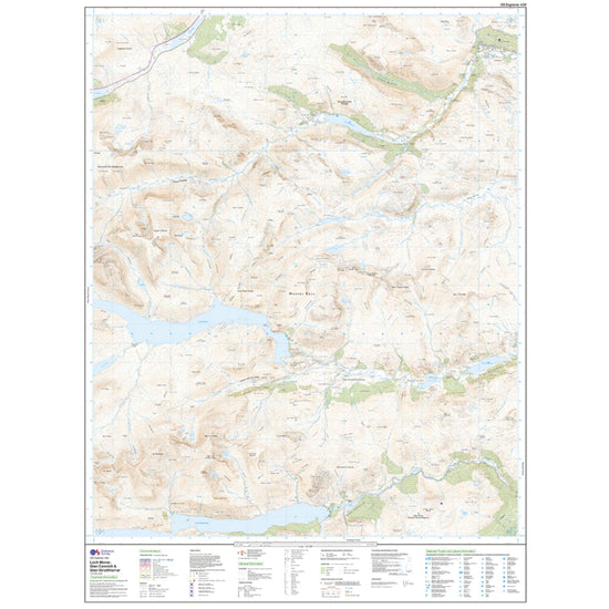 Explorer Active 430 Loch Monar, Glen Cannich & Glen Strathfarrar Map With Digital Version