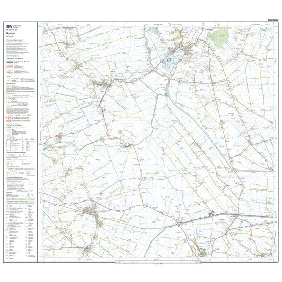 Explorer 261 Boston Map With Digital Version