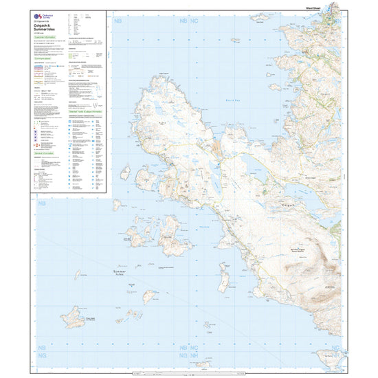 Explorer Active 439 Coigach & Summer Isles Map With Digital Version