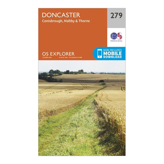Explorer 279 Doncaster Map With Digital Version