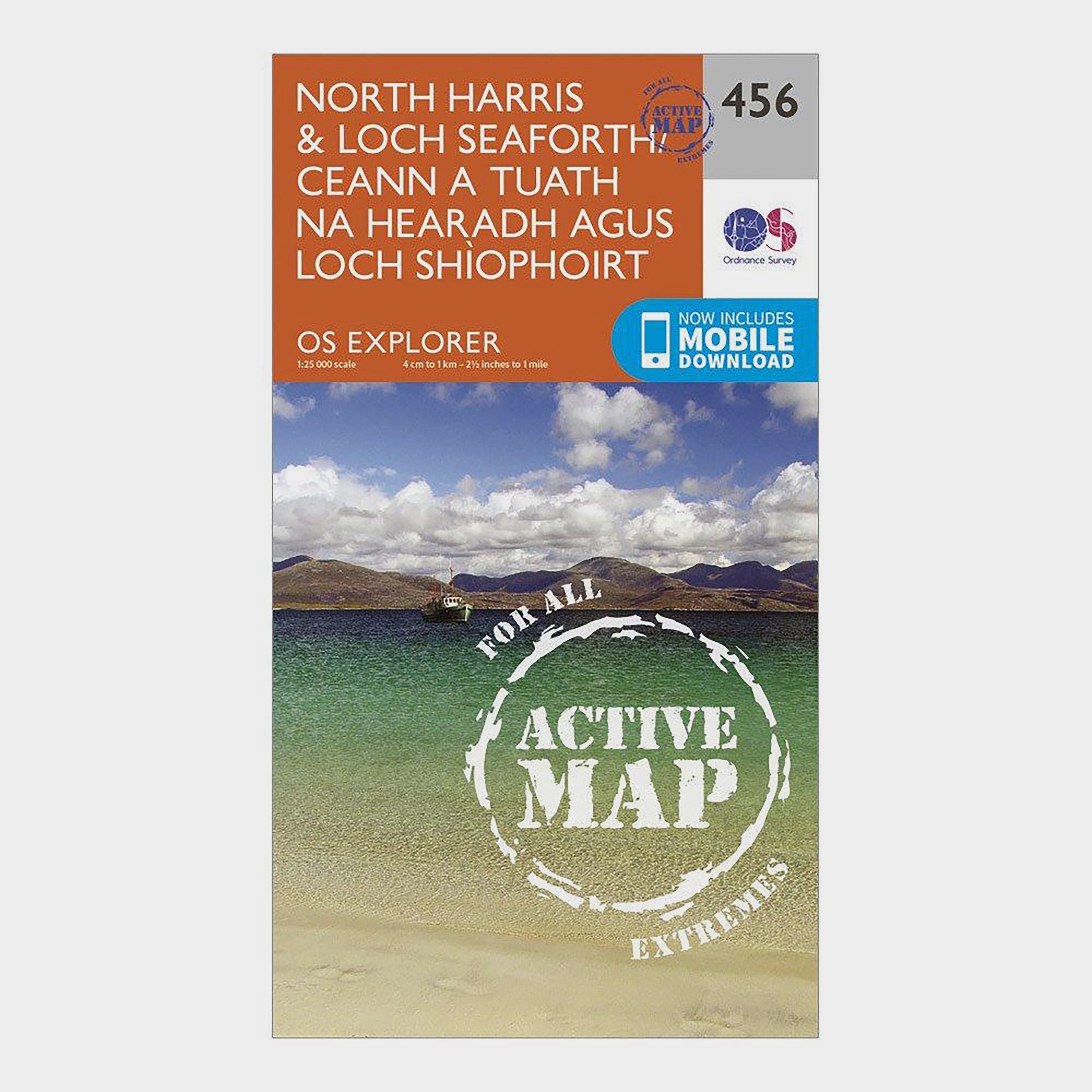 Explorer Active 456 North Harris & Loch Seaforth Map With Digital Version