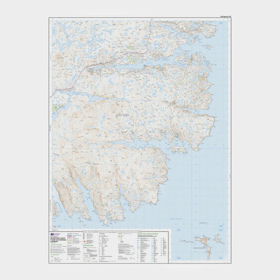 Explorer Active 457 South East Lewis Map With Digital Version