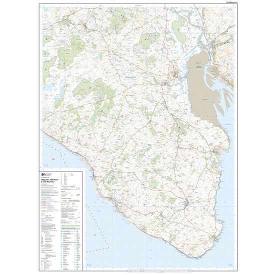 Explorer 311 Wigtown, Whithorn & The Machars Map With Digital Version