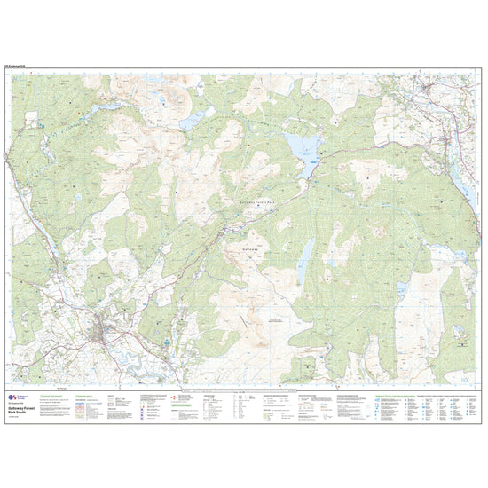 Explorer 319 Galloway Forest Park South Map With Digital Version