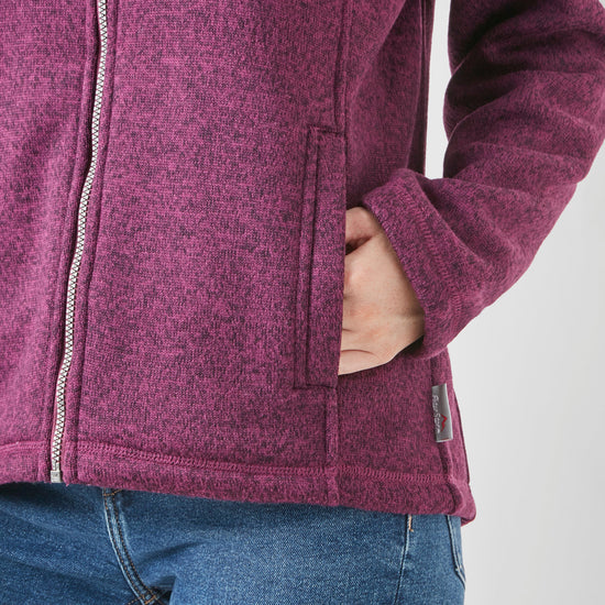 Women’s Bonded Full Zip Fleece