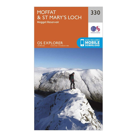 Explorer 330 Moffat & St Mary’s Loch Map With Digital Version