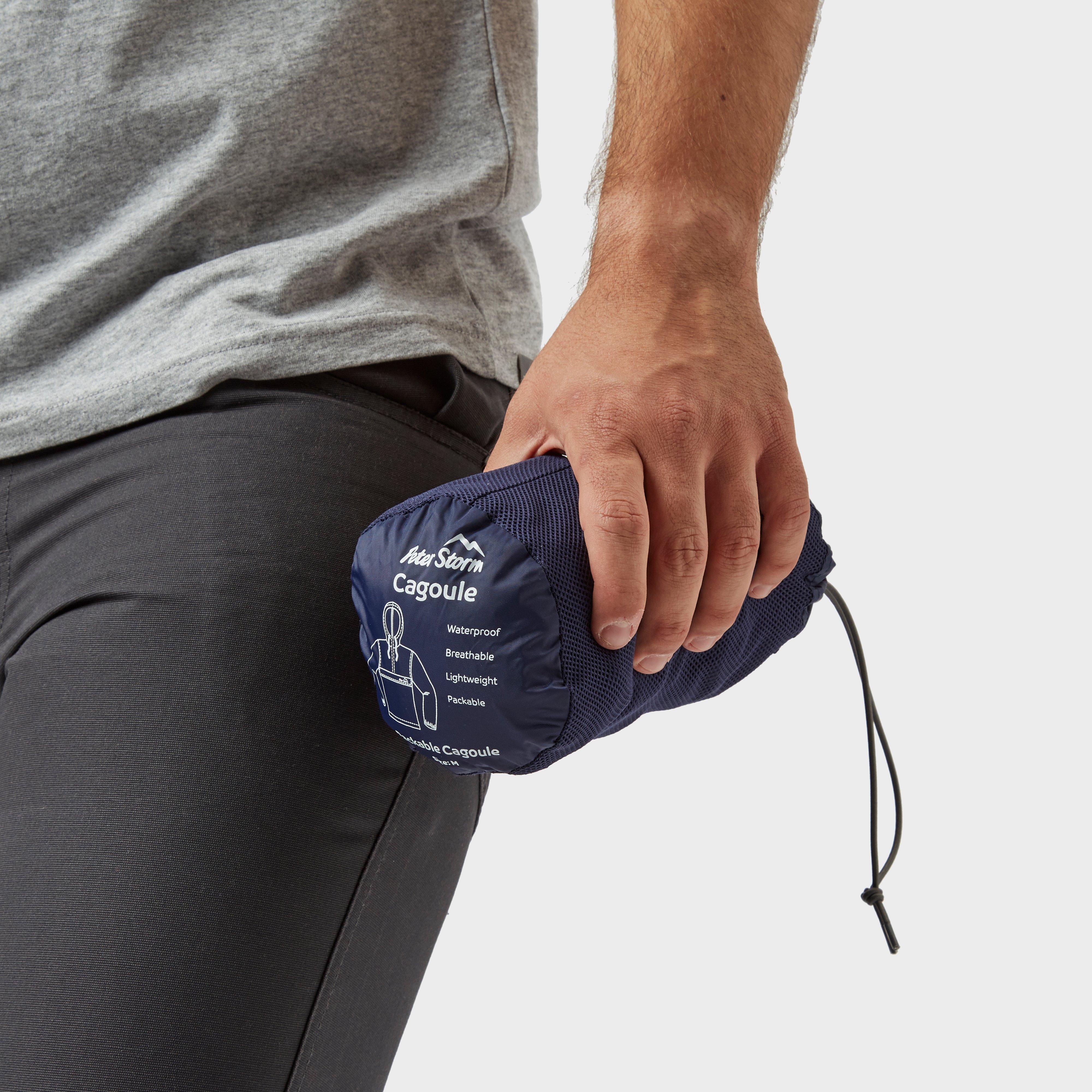 Mens Packable Cagoule Navy