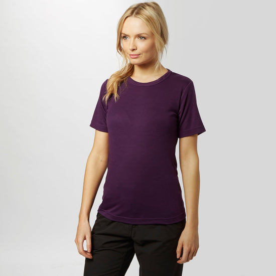 Women's Short Sleeve Thermal Crew Baselayer Top